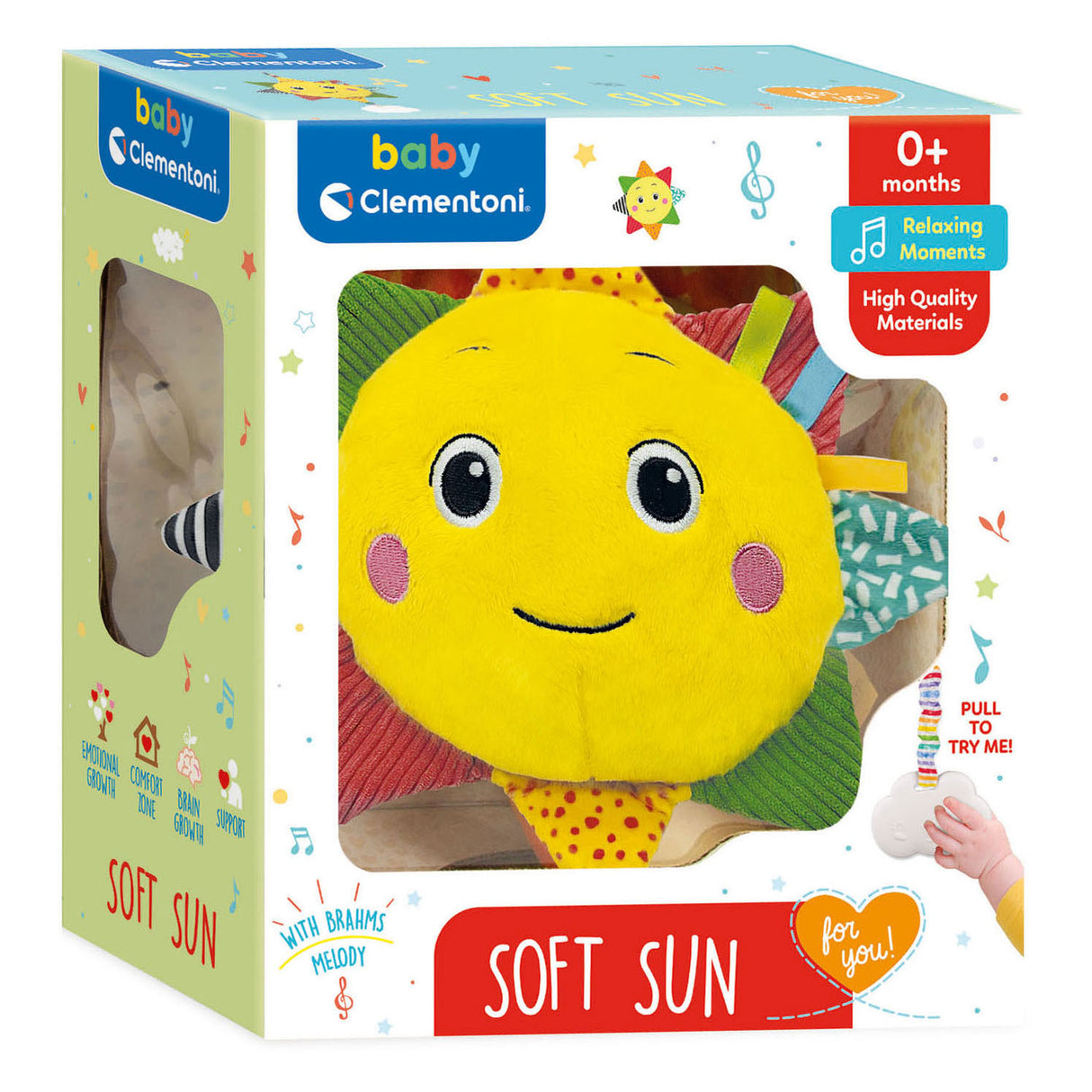 Clementoni Baby Soft Music Box Sonne