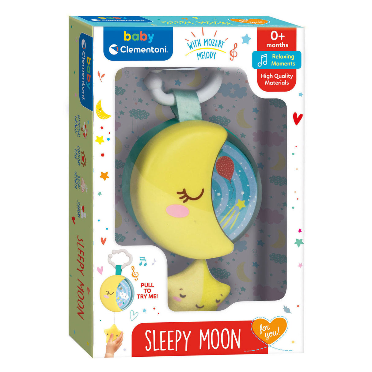 Clementoni Baby Soft Music Box Moon