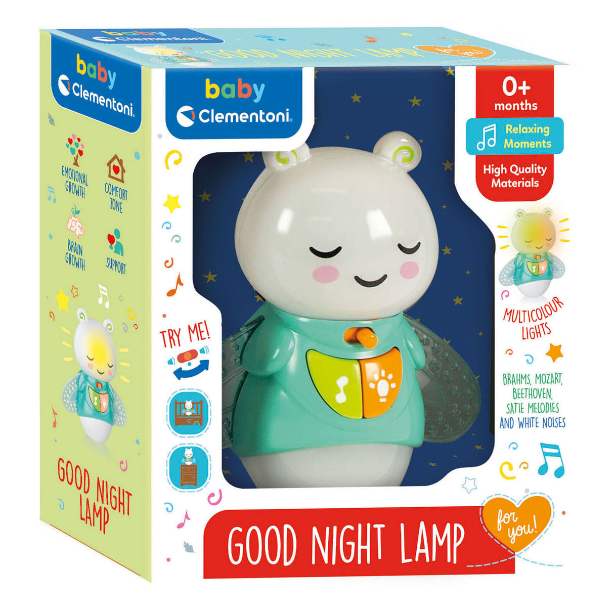 Clementoni Baby Nacht Licht Feuerfly