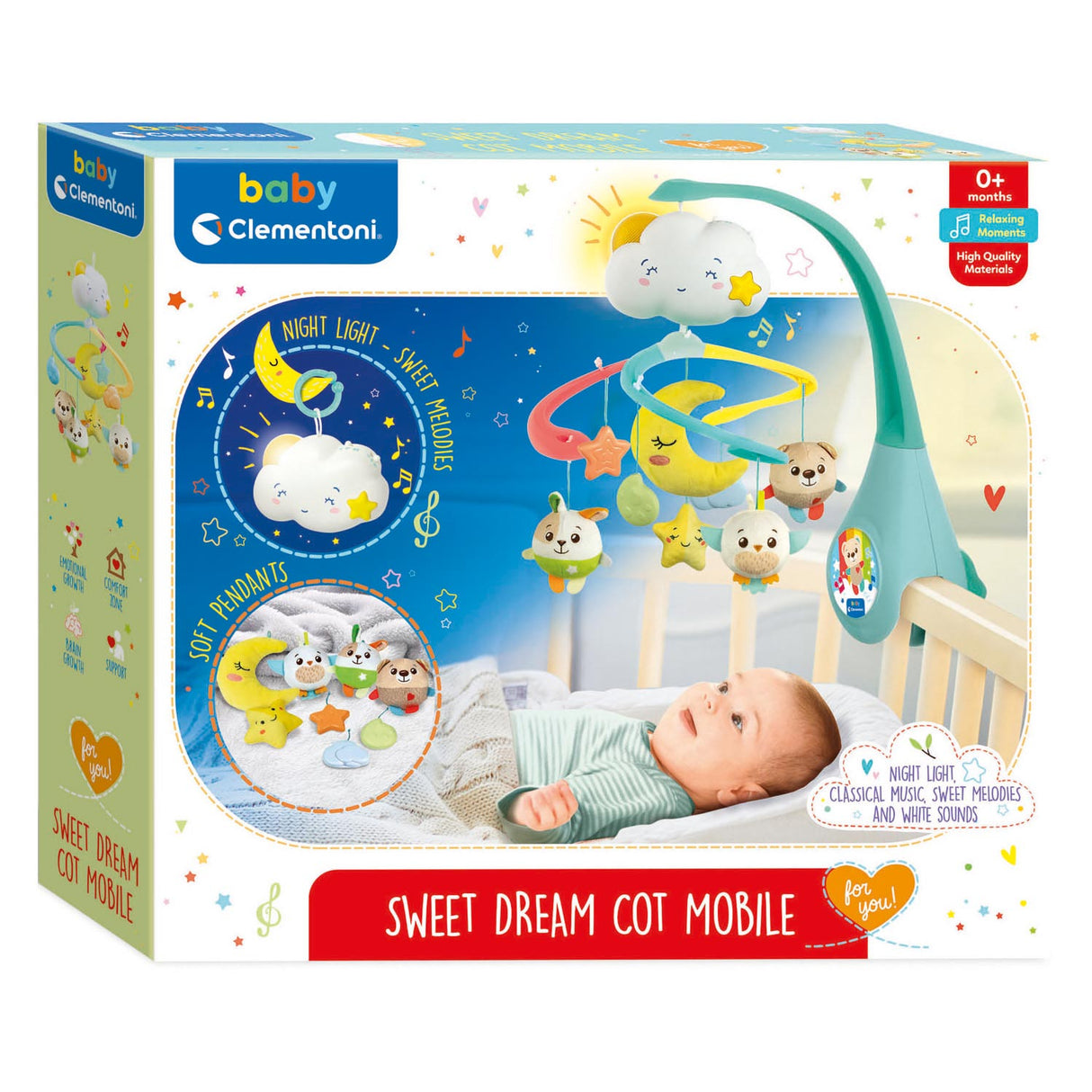 Clementoni baby music mobile cloud