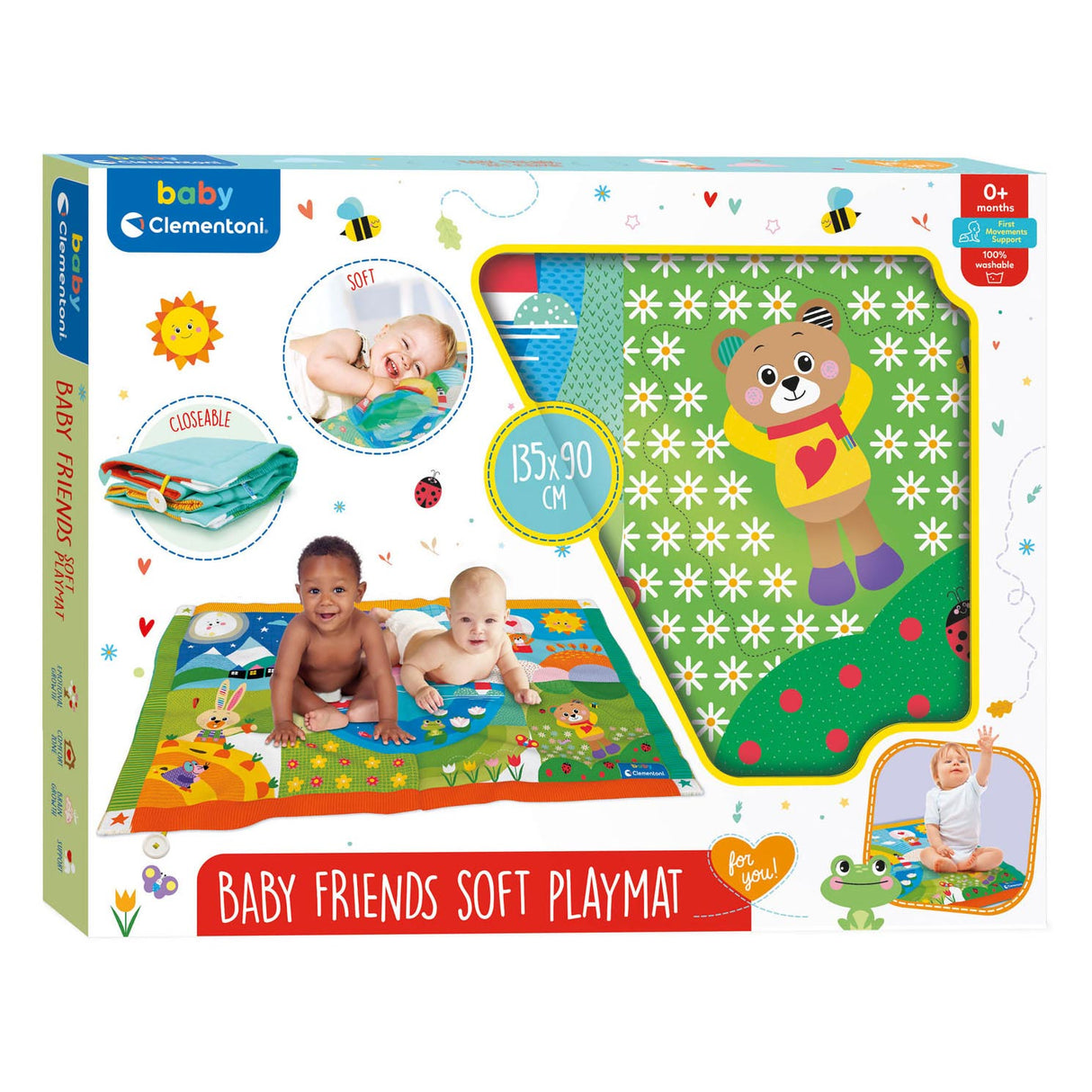 Clementoni Baby Soft Speelmat