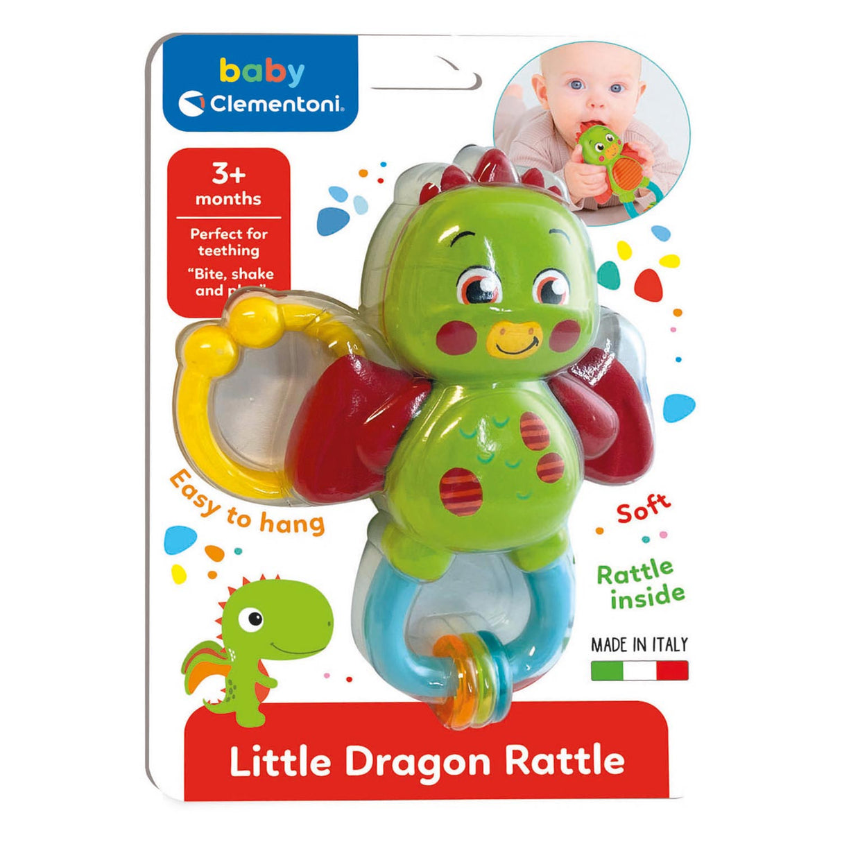 Clementoni Baby - Drachenrassel