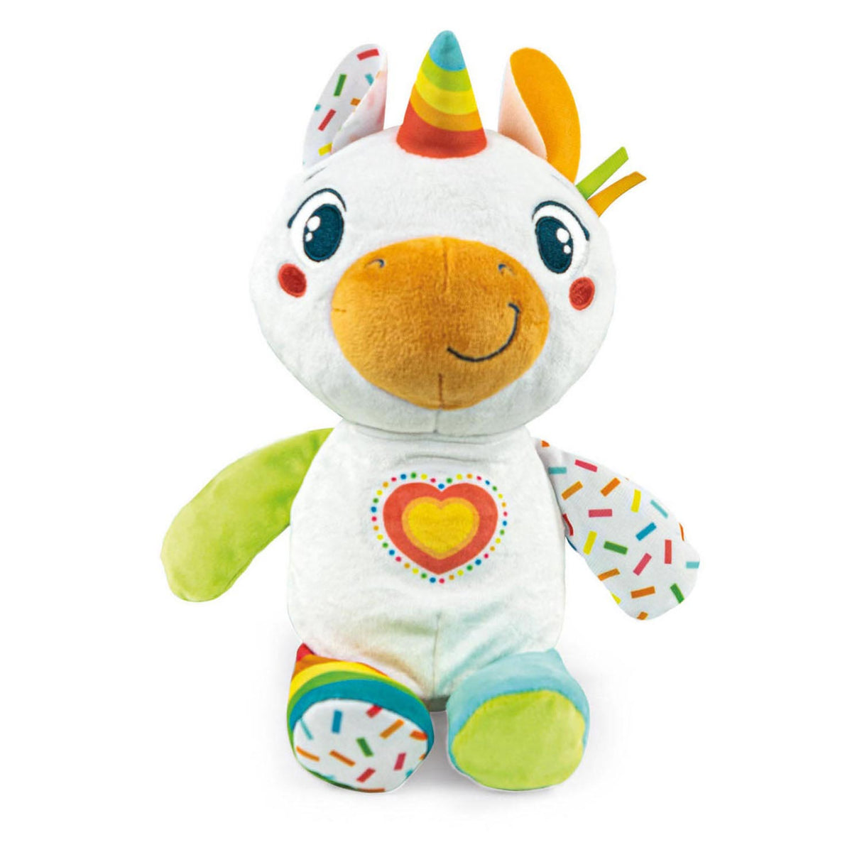 Clementoni Baby Pluchen Cuddle unicorn