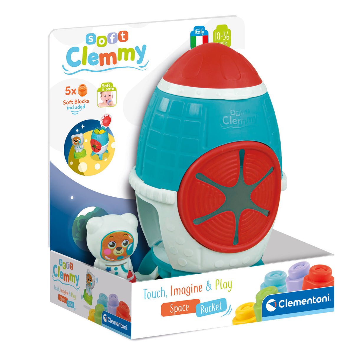 Clementoni Baby Clemmy Sensory z bloki