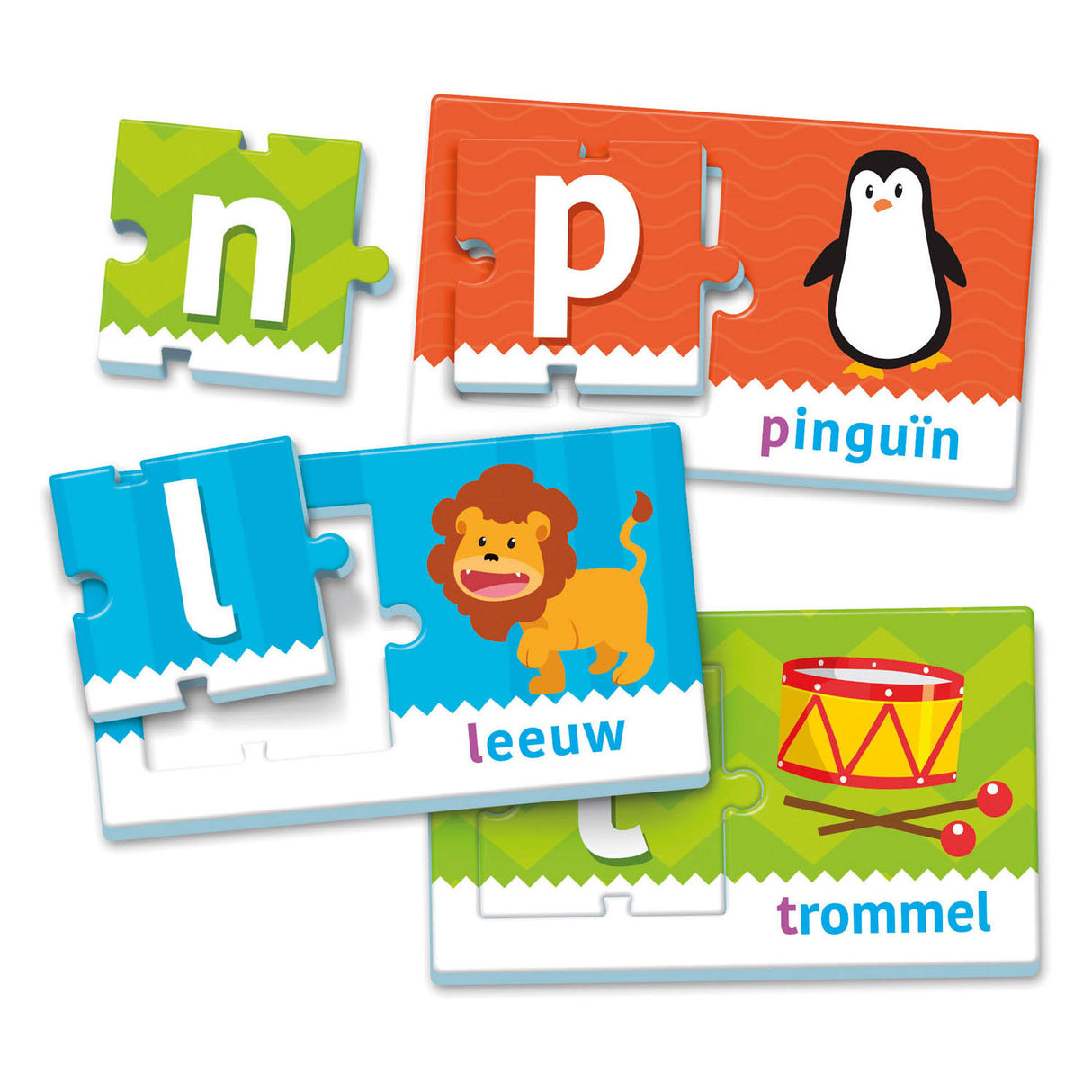 Clementoni Alphabet-Puzzle aus Pappe