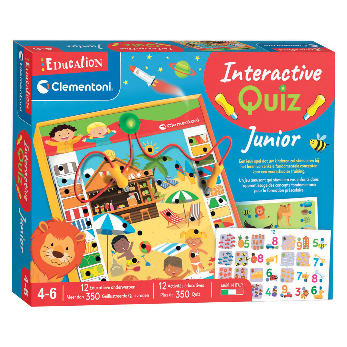 Clementoni Education Interactive Quiz Junior Learning Game