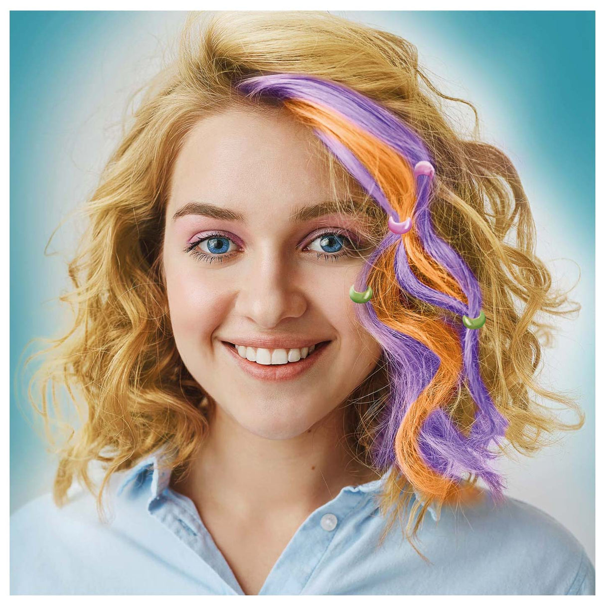 Clementoni Crazy Chic Trendy Hairstyle Hair Paint Kit