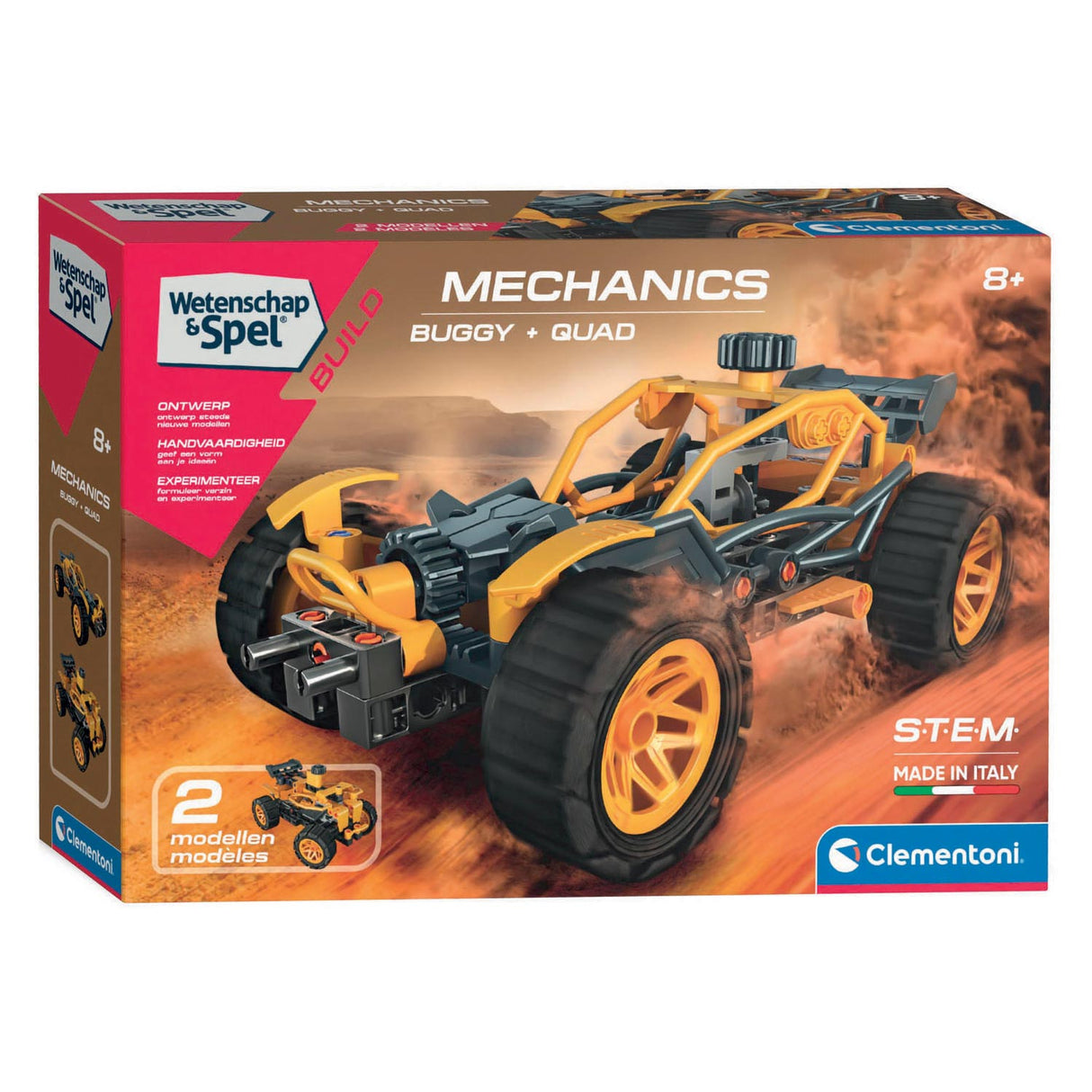 Clementoni Science Game Mechanics Buggy quad