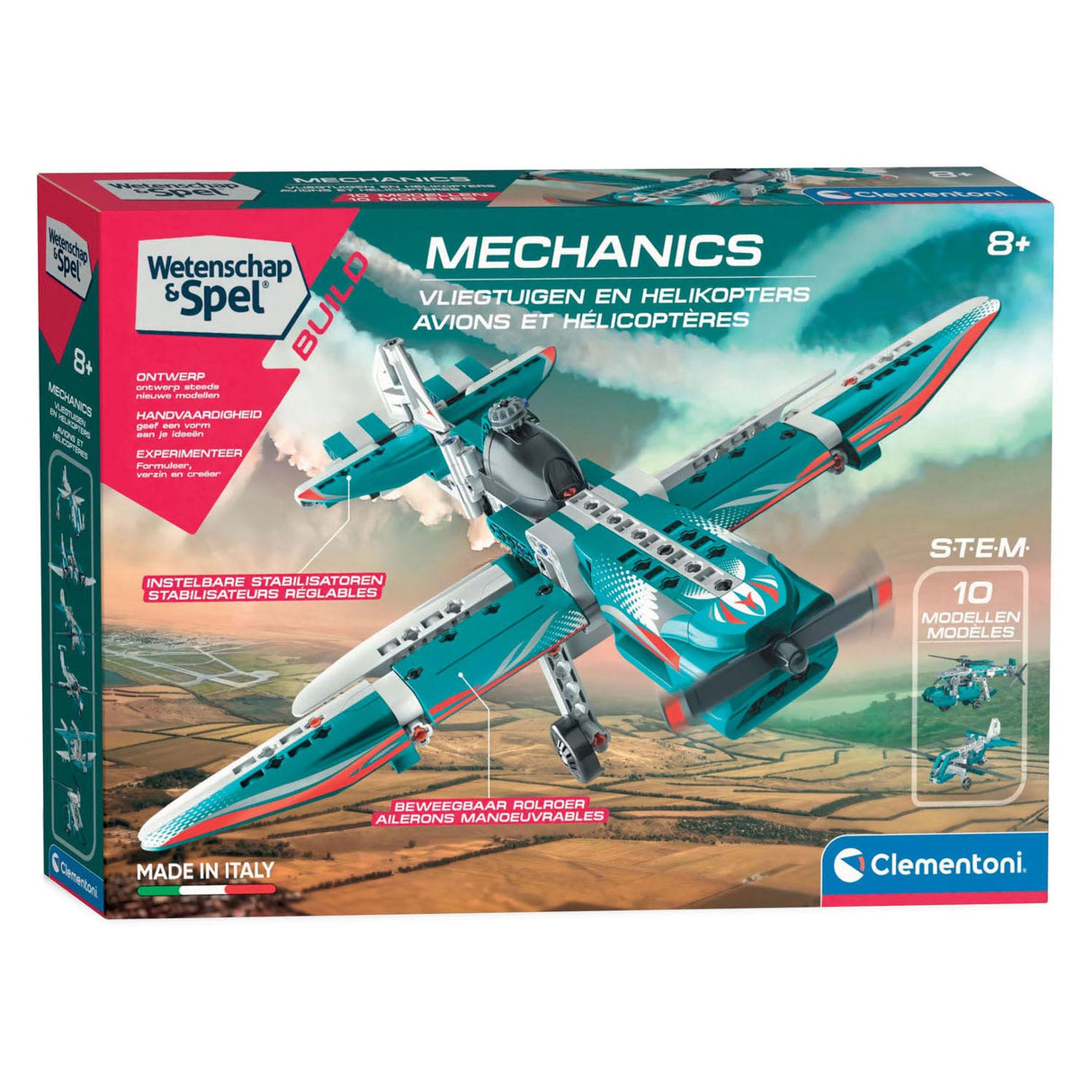 Clementoni Science Game Mechanics Aircraft