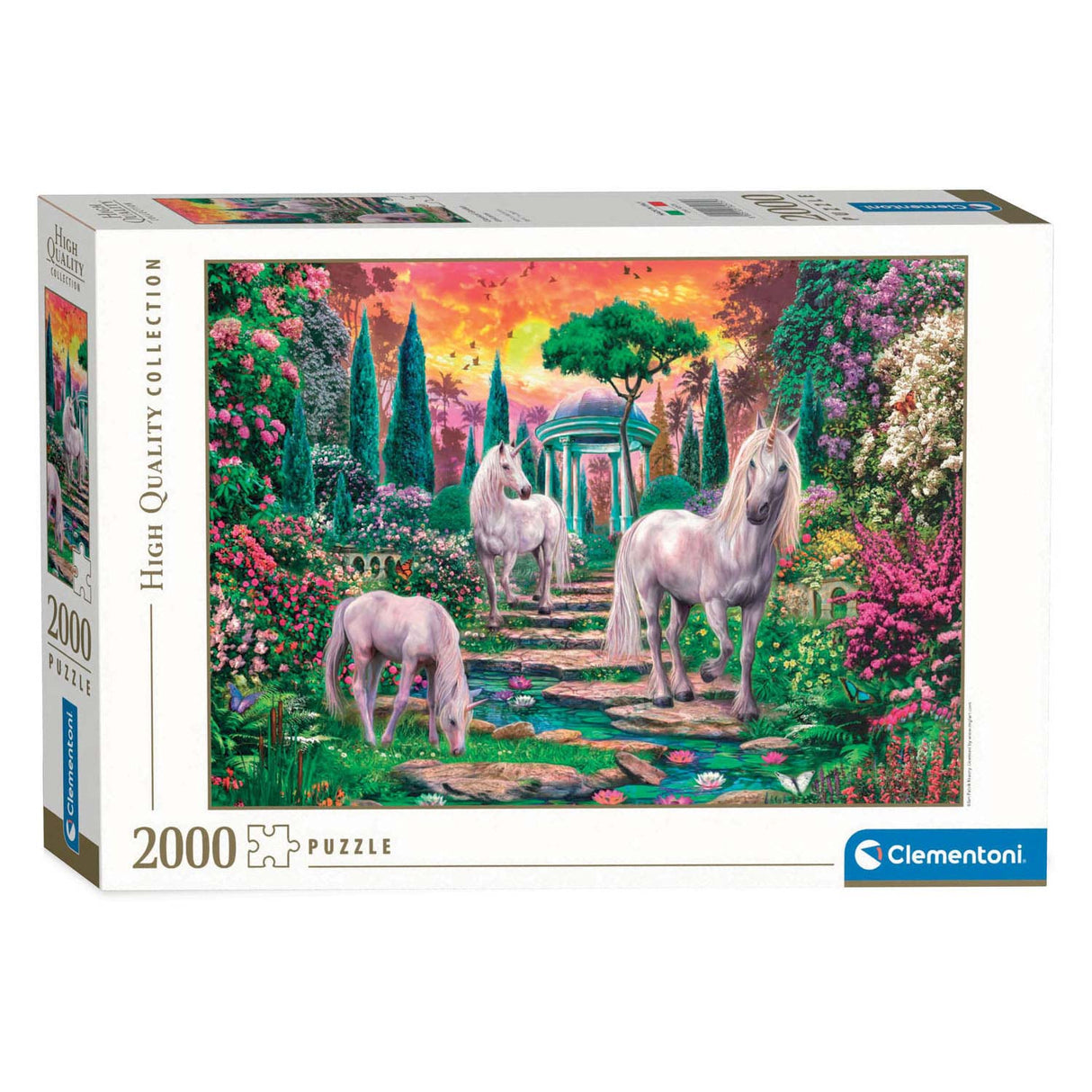 Clementoni Jigsaw Puzzle Classical Unicorns, 2000st.