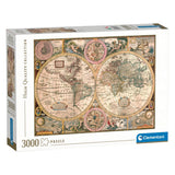 Clementoni Puzzle Antique Map World, 3000st.