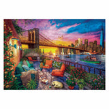 Clementoni Puzzle Manhattan Balcony Sunset, 3000.