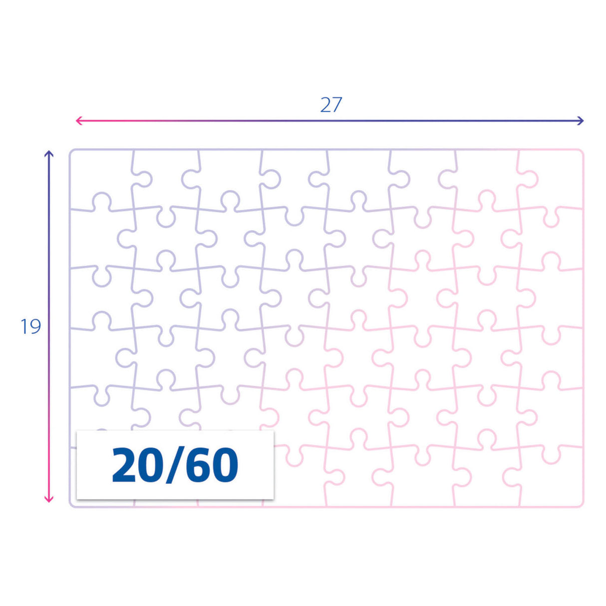 Cleemonii Jigsaw Puzzle Patt Patrul, 2x60st.