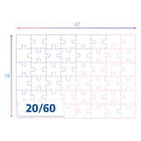 Clementoni Puzzle - Peppa Pig, 2x60st.