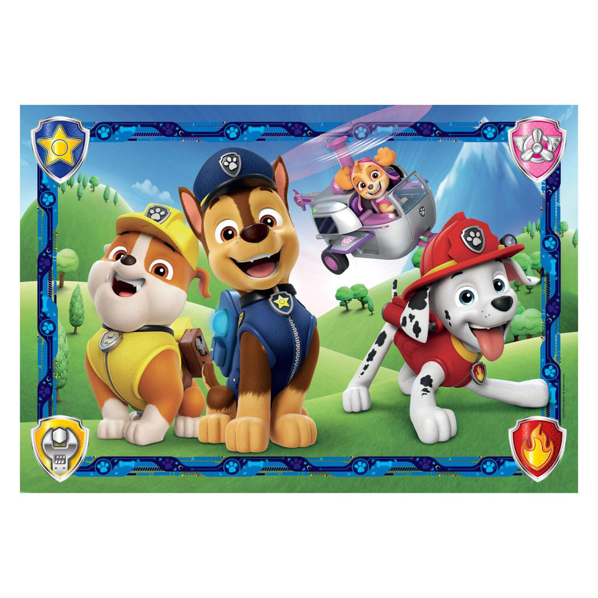 Puzzle de Jigsaw Clementoni - Patrulla de Paw, 104.