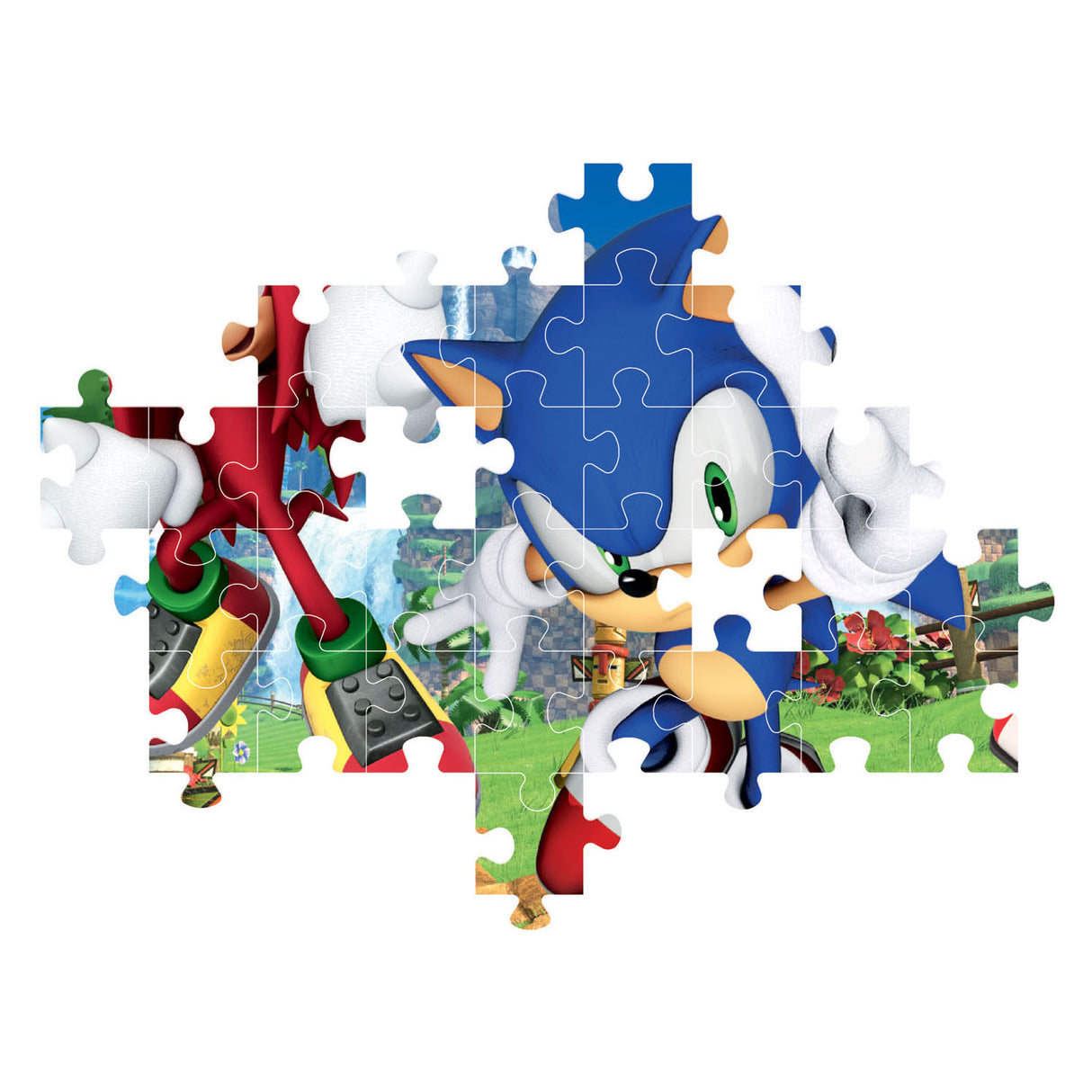 Clementoni jigsaw puzzle Sonic, 104st.