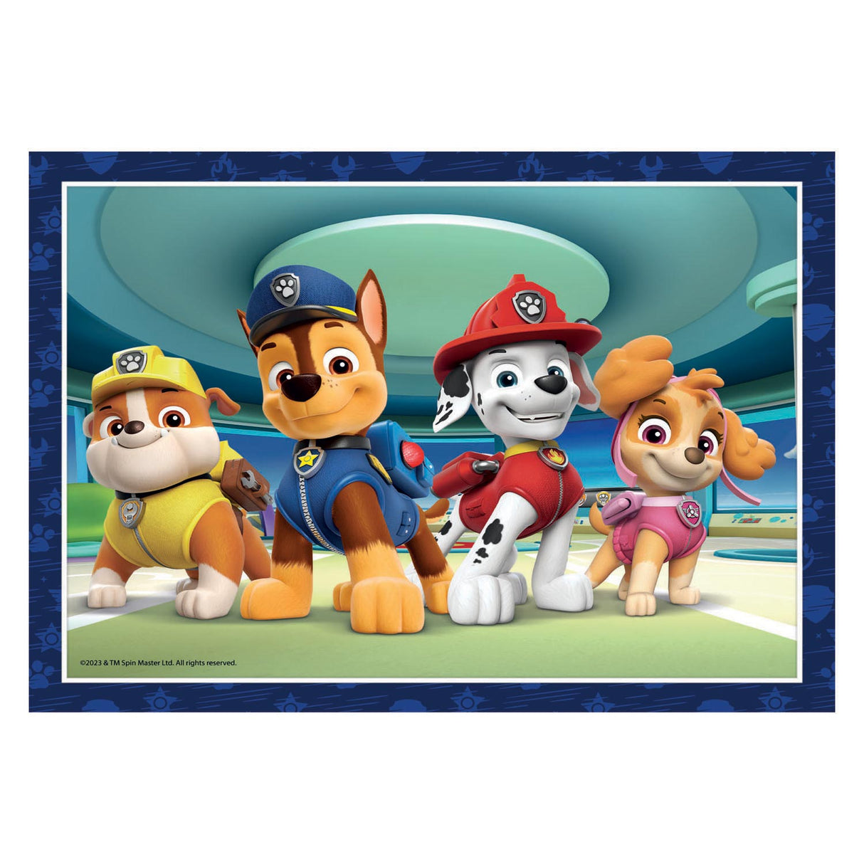 Clementoni-Puzzles Paw Patrol, 4in1