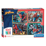 Clementoni uganke Spiderman, 4in1