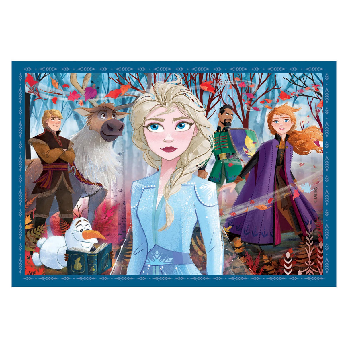 Clementoni Rätsel Disney Frozen, 4in1