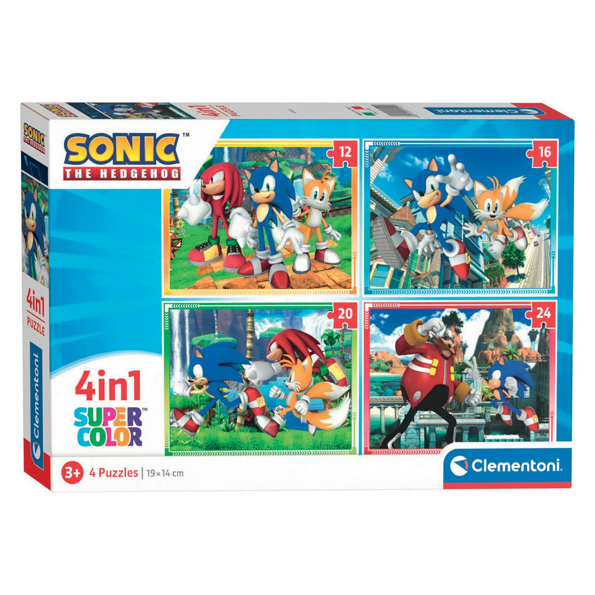 Clementoni uganke Sonic, 4in1