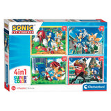 Clementoni uganke Sonic, 4in1