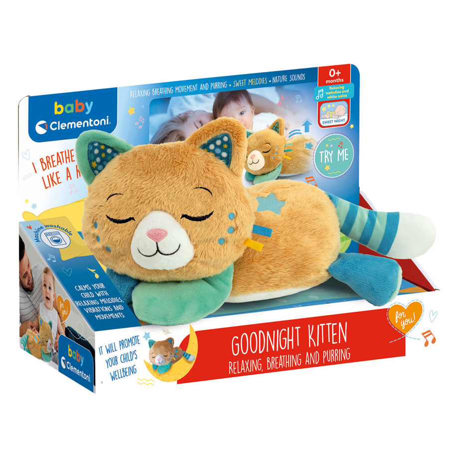 Clementoni Baby Ron Ron beruhigende Katze