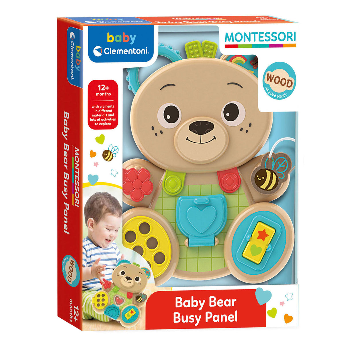 Clementoni Montessori Baby – fleißiger Bär