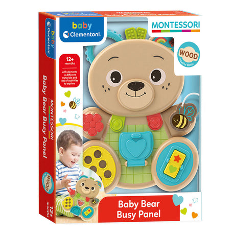 Clementoni Montessori Baby beschäftigter Bär