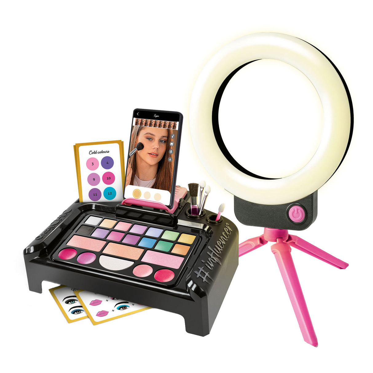 Kit de maquillage d'influenceur de beauté Crazy Chic Crazy