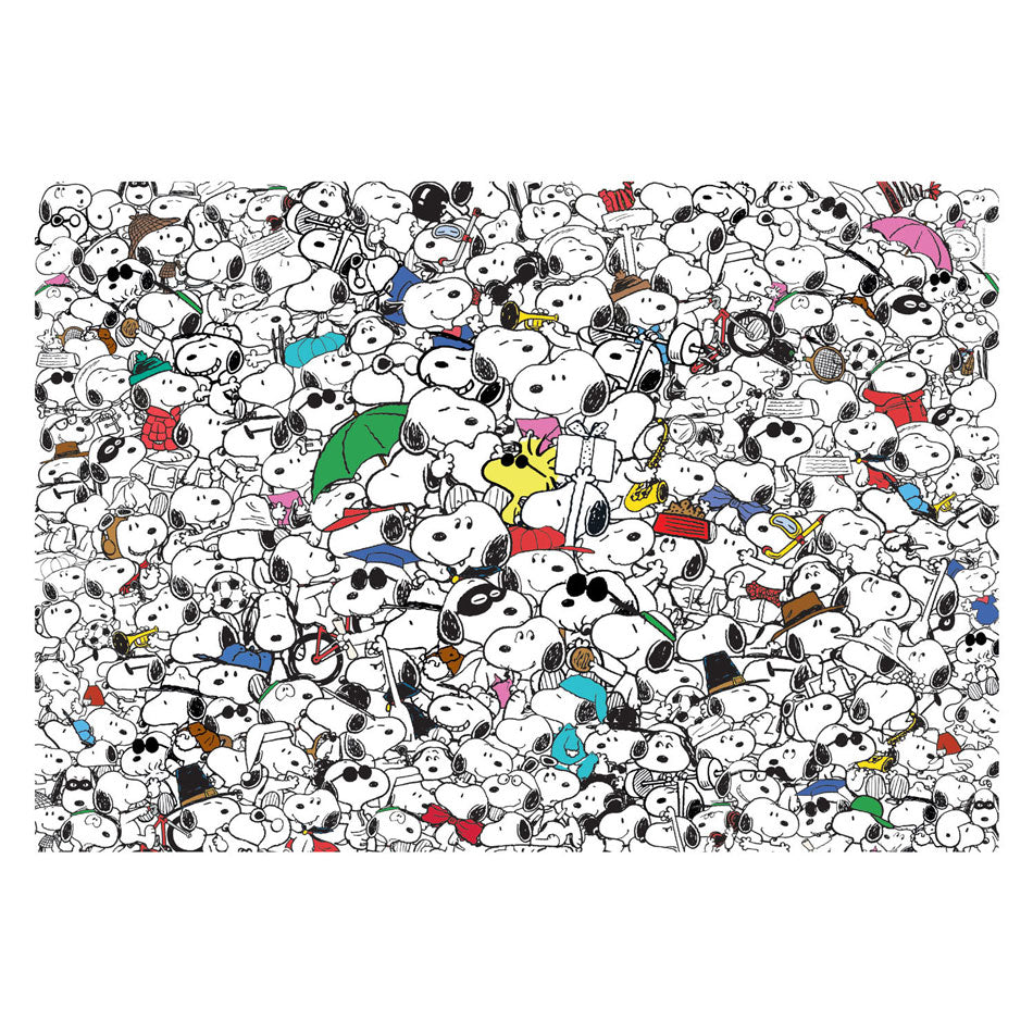 Clementoni - Puzzle - 1000 Teile - Impossible Peanuts - Puzzle für Erwachsene