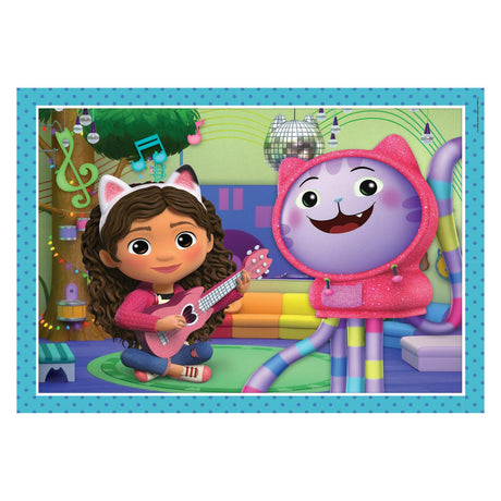 Clementoni Supercolor 4in1 Puzzle Gabbys Puppenhaus 12-24 Teile