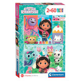 Clementoni puzzle Gabby's Poppenhuis, 2x60st.