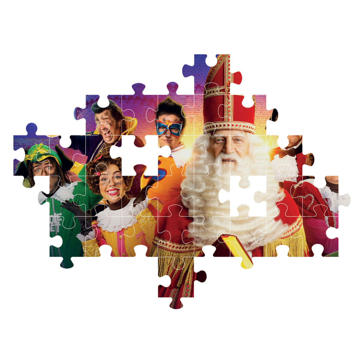 Clementoni puzzle puzzle Super Color Club di Sinterklaas, 60 °.