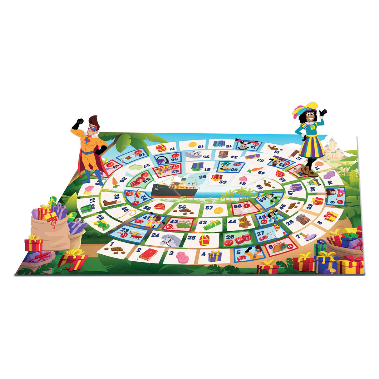 Clementoni Club of Sinterklaas Petenrace Board game