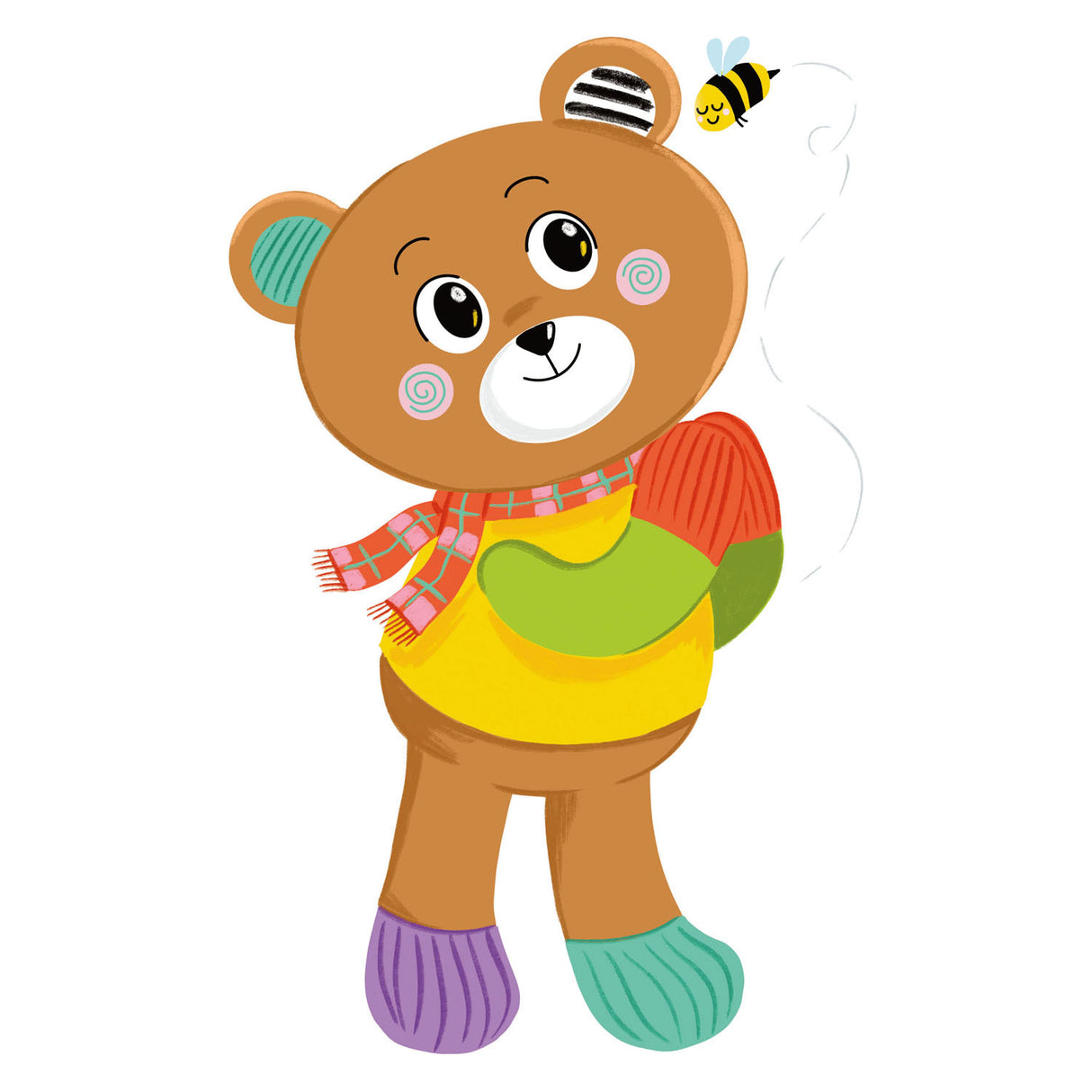 Clementoni Baby meine erste tierische Umarmung - Bier