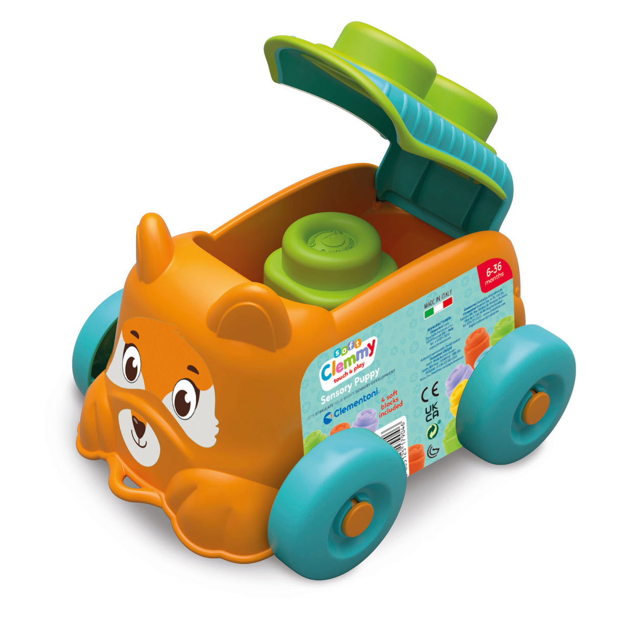 Clementoni Baby weiche Clemmy blockiert Emmer Dog
