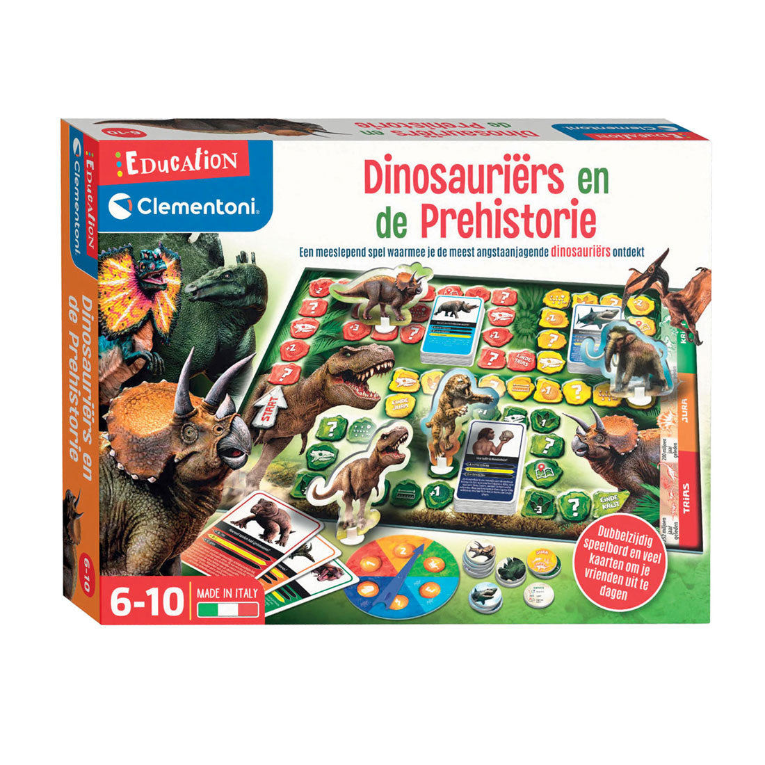 Clementoni Dinosaurs and the Prehistory Board Game (NL)