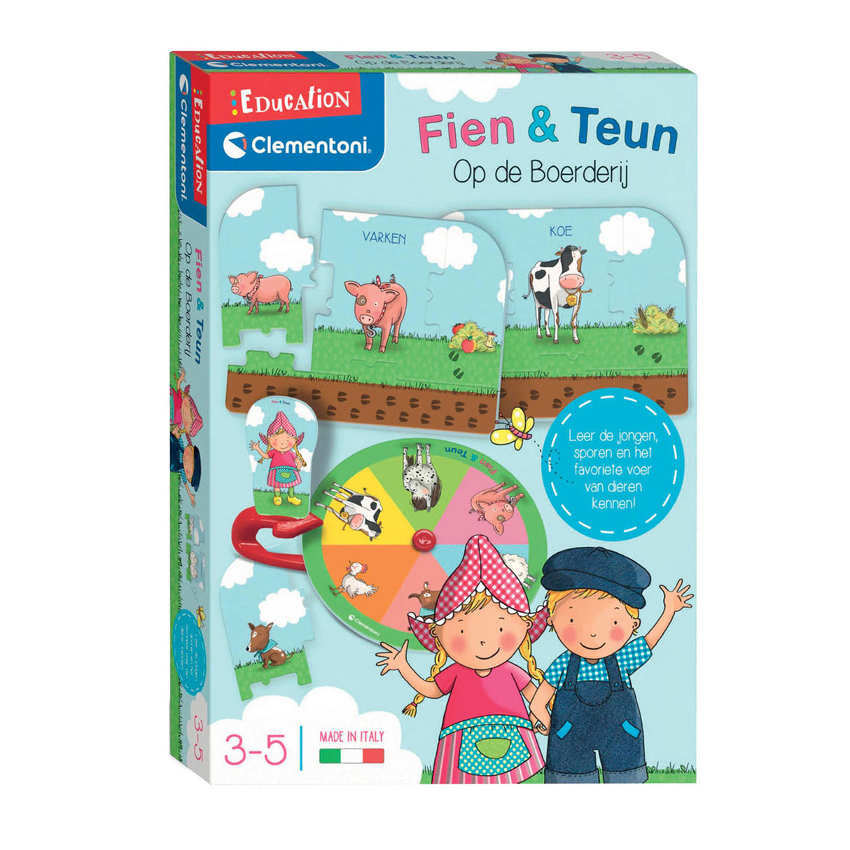 Clementoni Fien Teun Farm Educational Juego