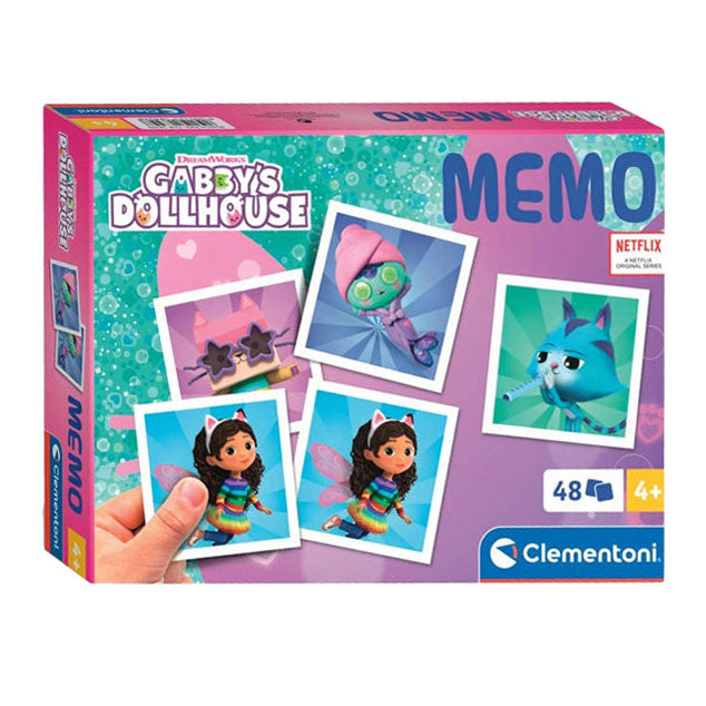 Clementoni MemoSpel Gabby's dollhouse