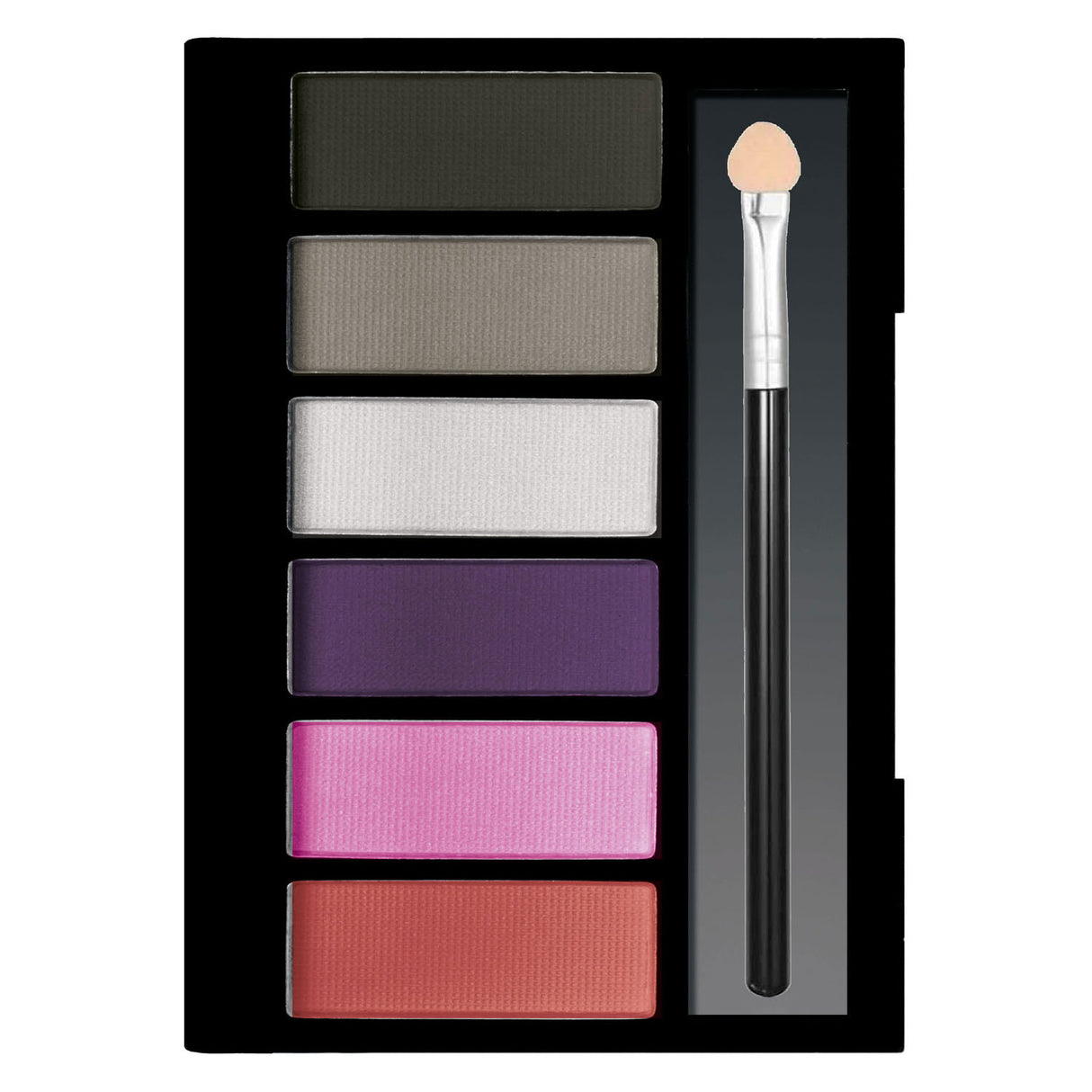 Clementoni Crazy Chic Feed Shadow Palet Party Queen, 6 couleurs