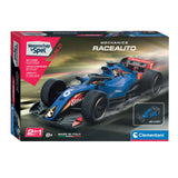Clementoni Science und Spel - Mechaniker -Rennwagen oder Go Kart 2in1 Gebäude -Set