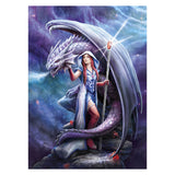 Clementoni Jigsaw Puzzle Anne Stokes Dragon Mage, 1000st.