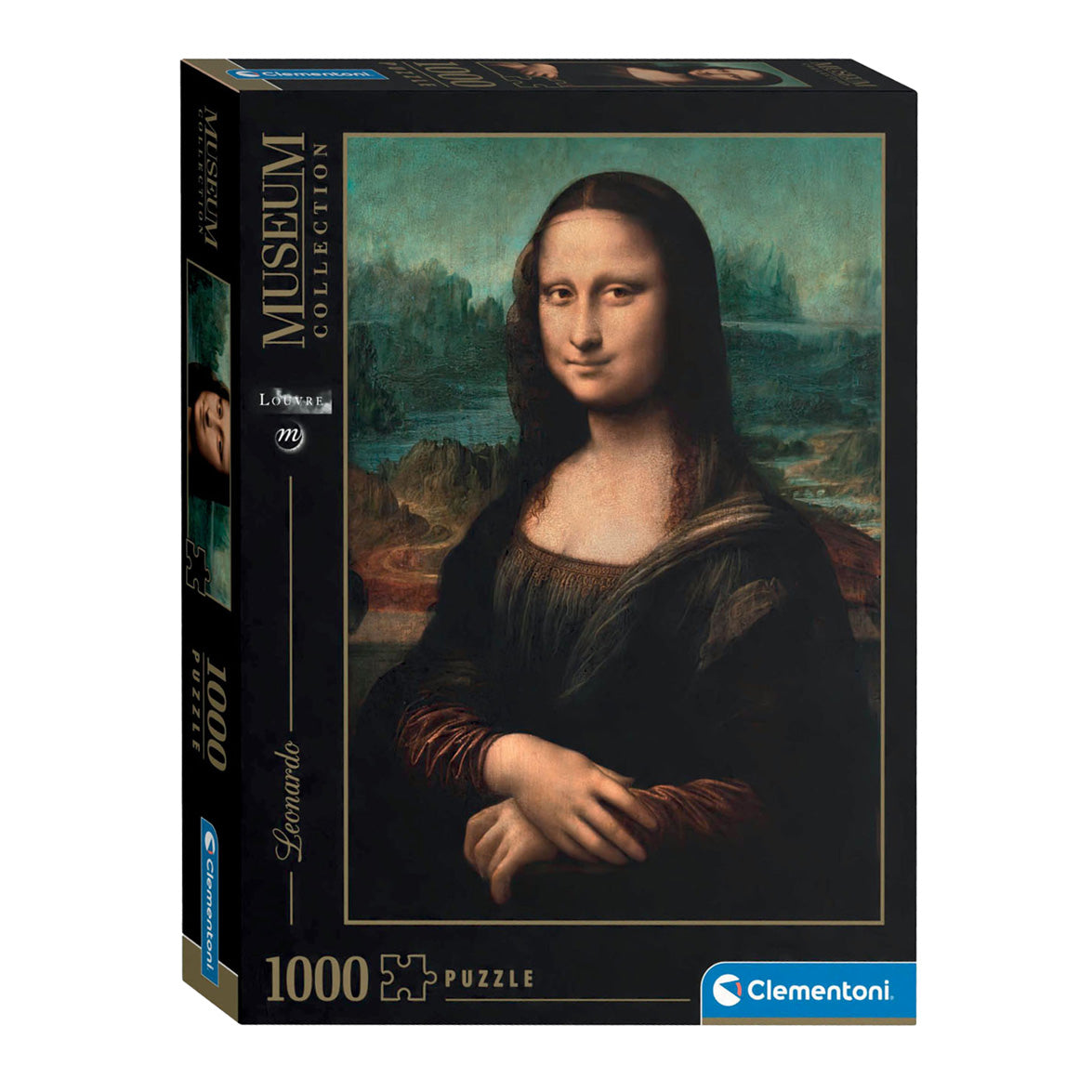 Clementoni legpuzzel leonardo mona lisa, 1000st.