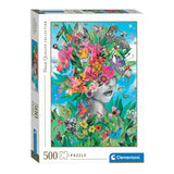 Clementoni Jigsaw Puzzle Head im Dschungel, 500st.