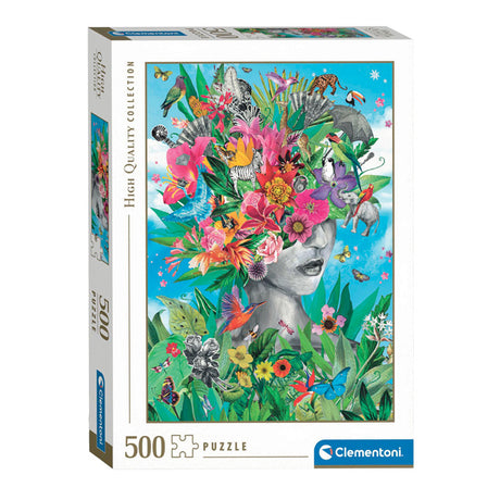 Clementoni Jigsaw Puzzle Head im Dschungel, 500st.