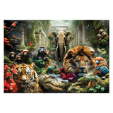 Clementoni Puzzle Mytical Dschungel 1000 Stücke
