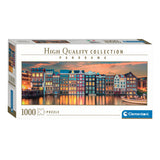 Panorama puzzle Clementoni puzzle Bright Amsterdam, 1000st.