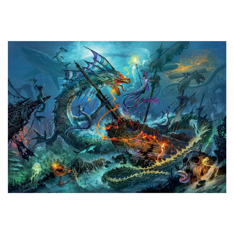 Clementoni Jigsaw Puzzle Die Unterwasserschlacht, 3000st.