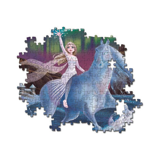 Clementoni Jigsaw Puzzle Super Color žareče luči Frozen II, 104st.