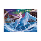 Clementoni Jigsaw Puzzle Superfarbe leuchtende Lichter - Frozen II, 104st.